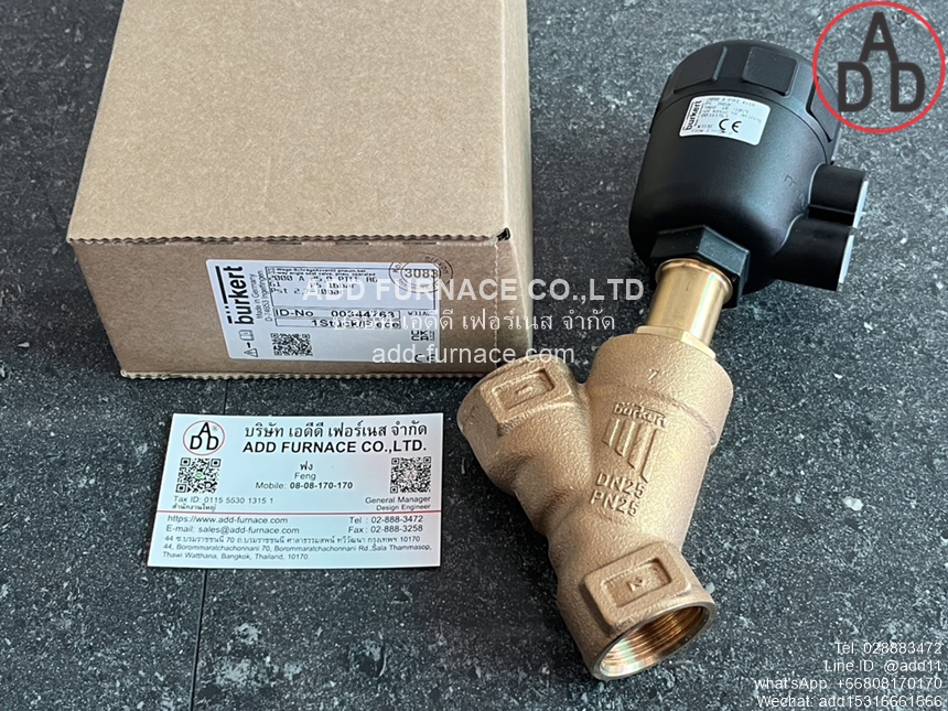 Burkert 2000 A 25,0 PTFE RG (1)
